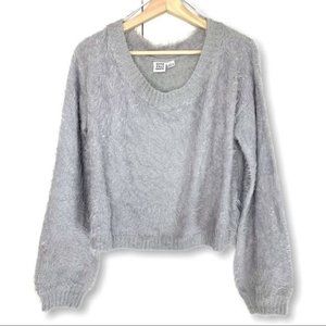 ANTHRO Some Days Lovin Eyelash Chanille Sweater